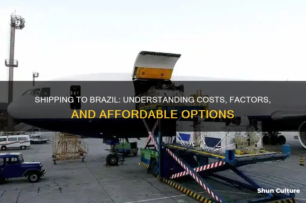 how much does it cost to ship to brazil