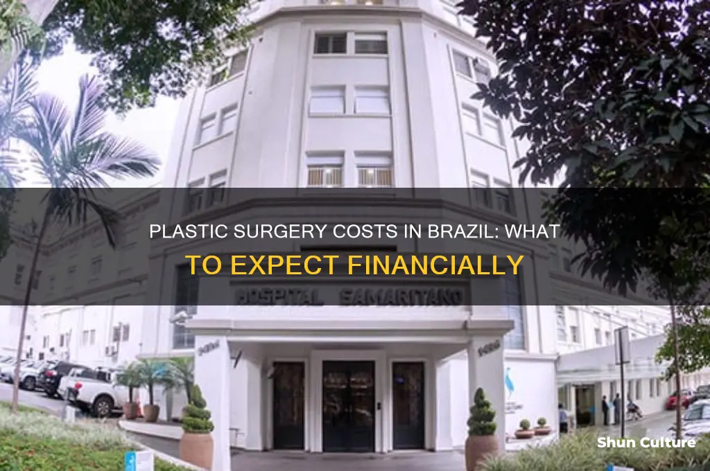 how much does plastic surgery cost in brazil