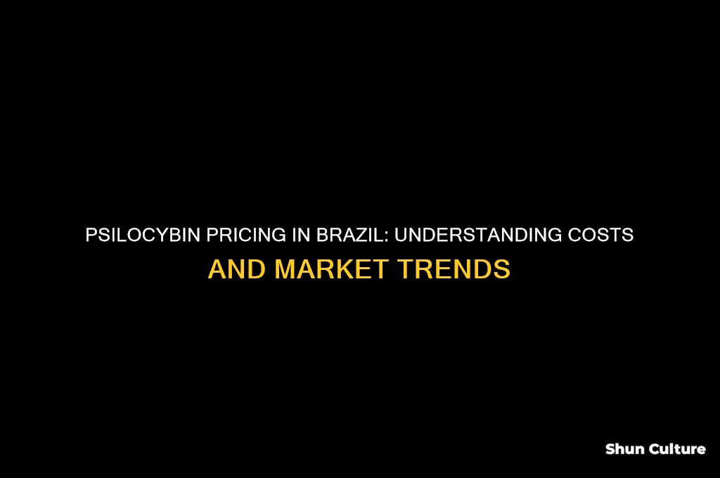 how much does psilocybin cost in brazil