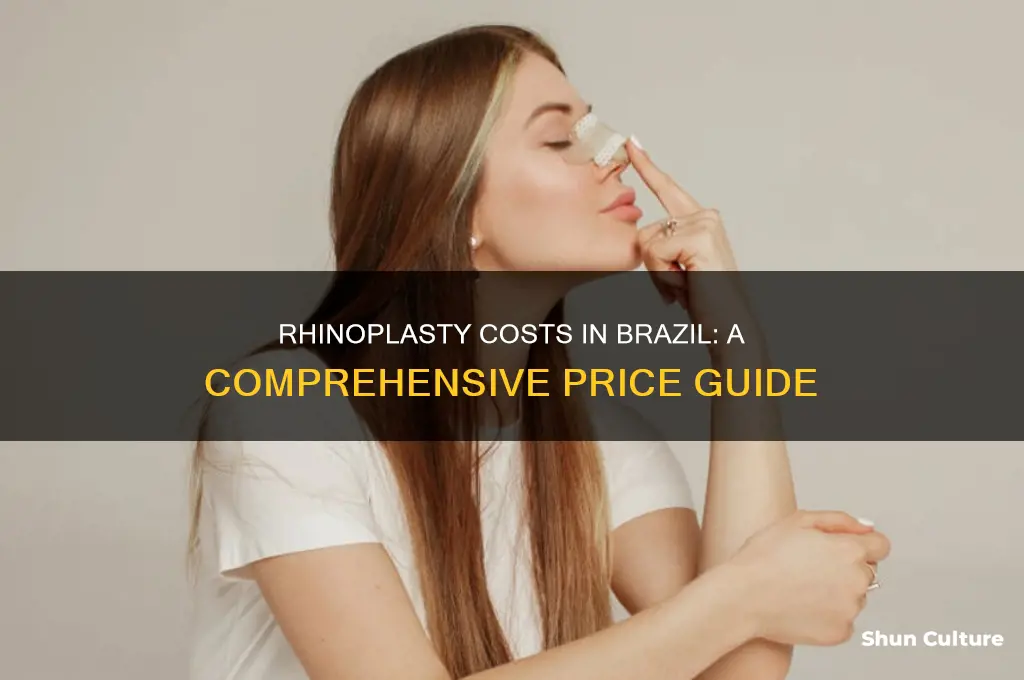 how much does rhinoplasty cost in brazil