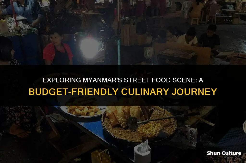 how much does street food cost in burma