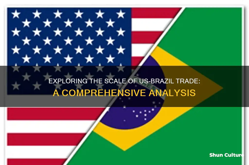 how much does us trade with brazil