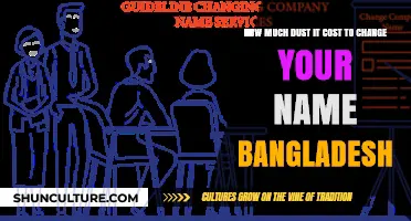 Changing Your Name in Bangladesh: Understanding the Dust Cost Involved