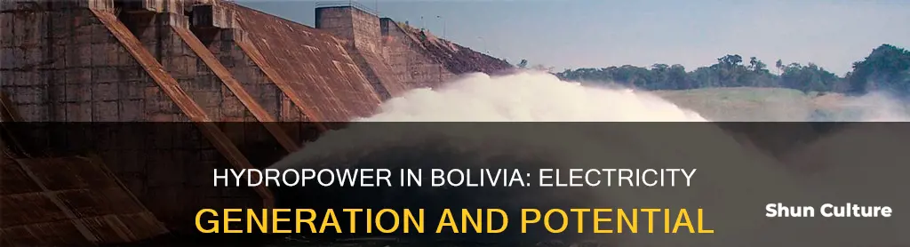 how much electricity does hydropower provide in bolivia