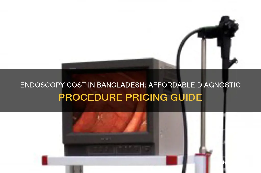 how much endoscopy cost in bangladesh