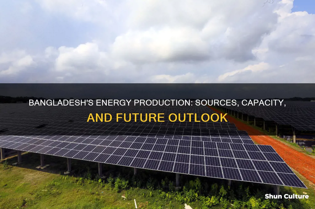 how much energy does bangladesh produce