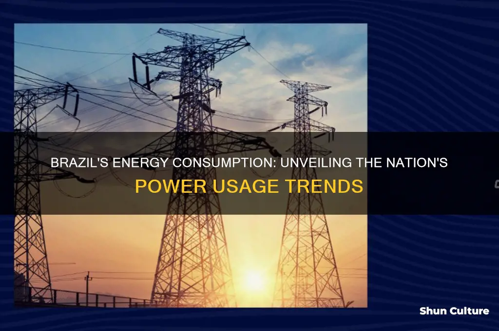 how much energy does brazil use