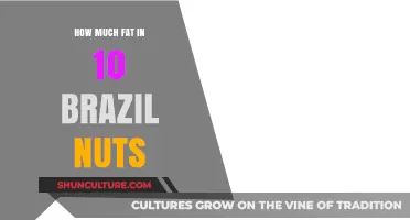 Brazil Nuts Nutritional Breakdown: Fat Content in 10 Nuts Revealed