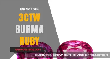 Unveiling the Value: A Guide to 3-Carat Burma Rubies