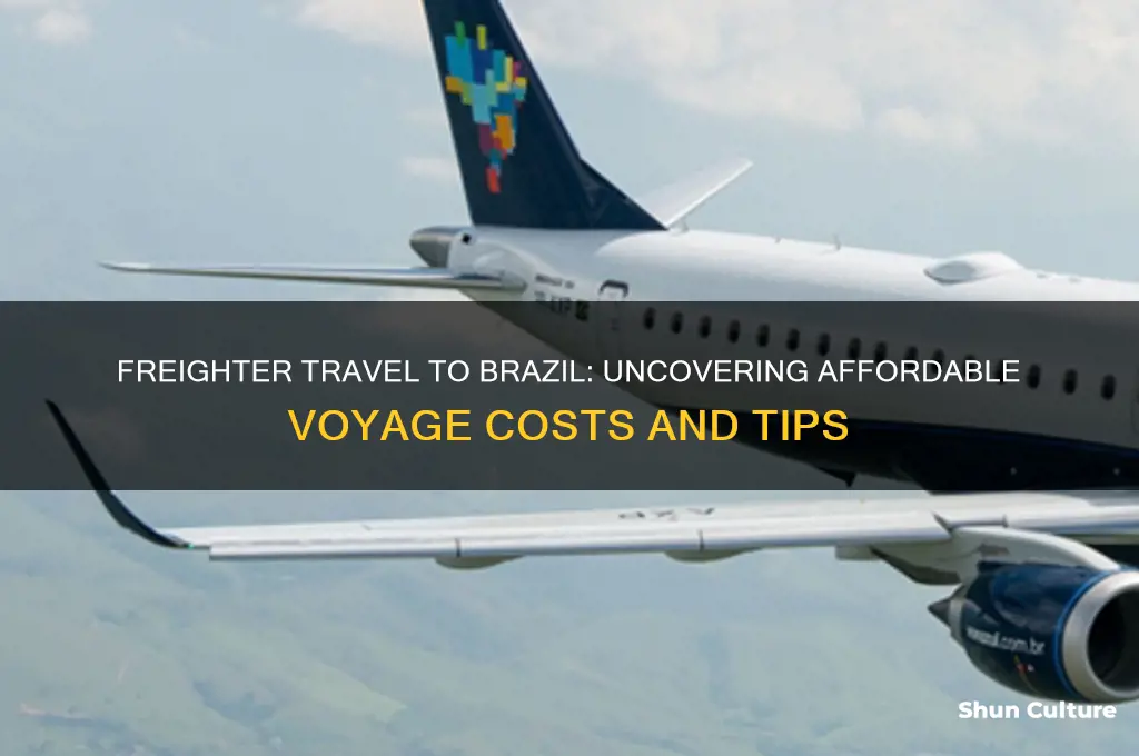 how much for frighter travel to brazil