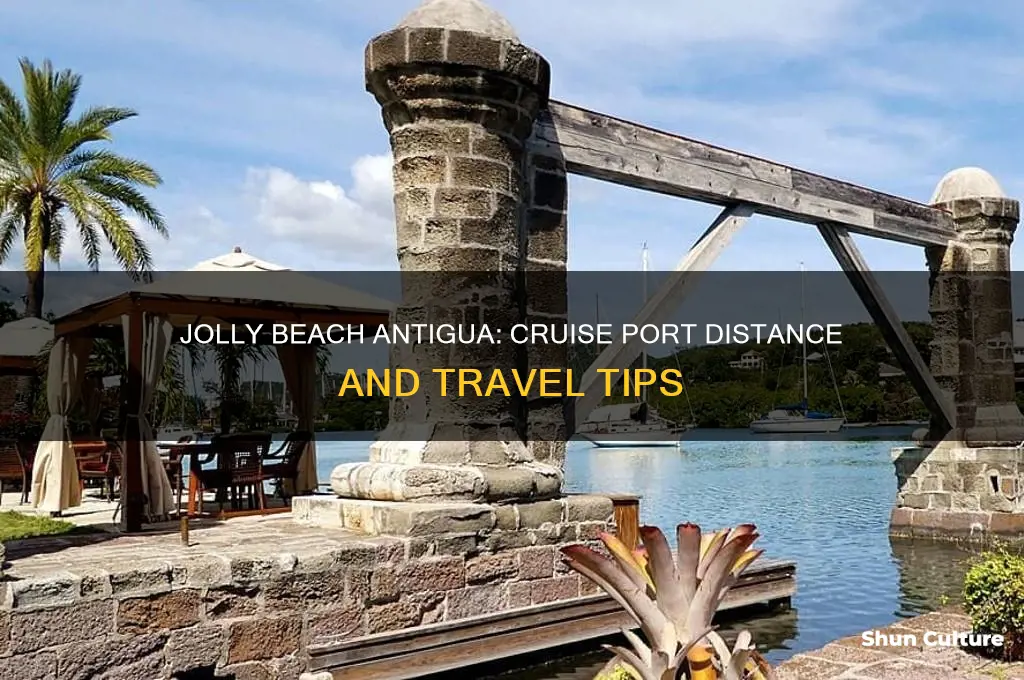 how much from cruise port to jolly beach antigua