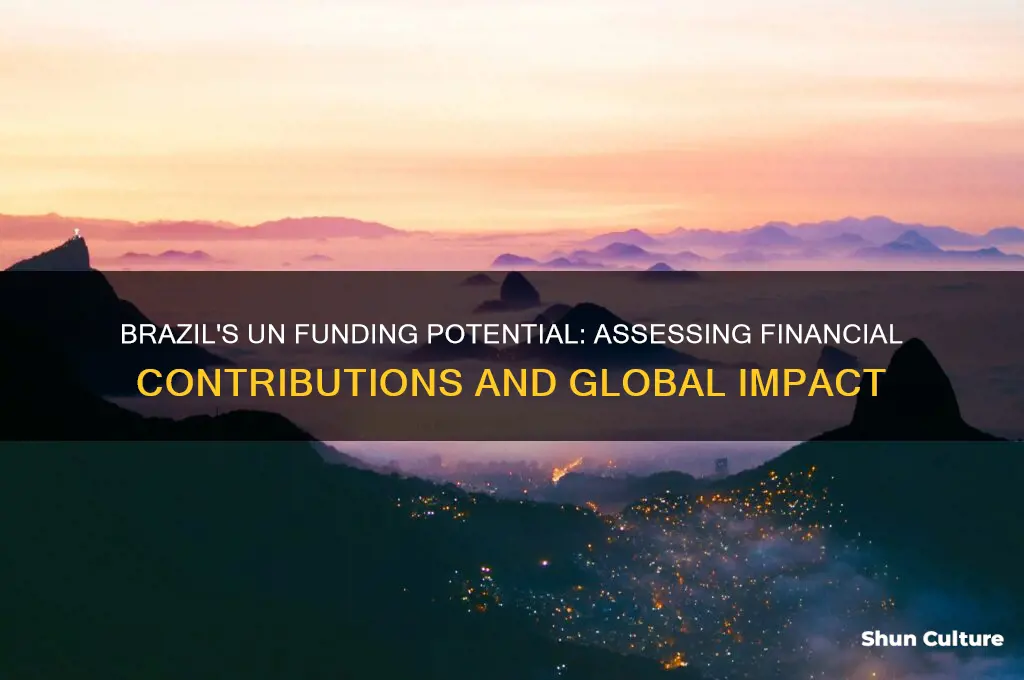 how much funding can brazil give to the un