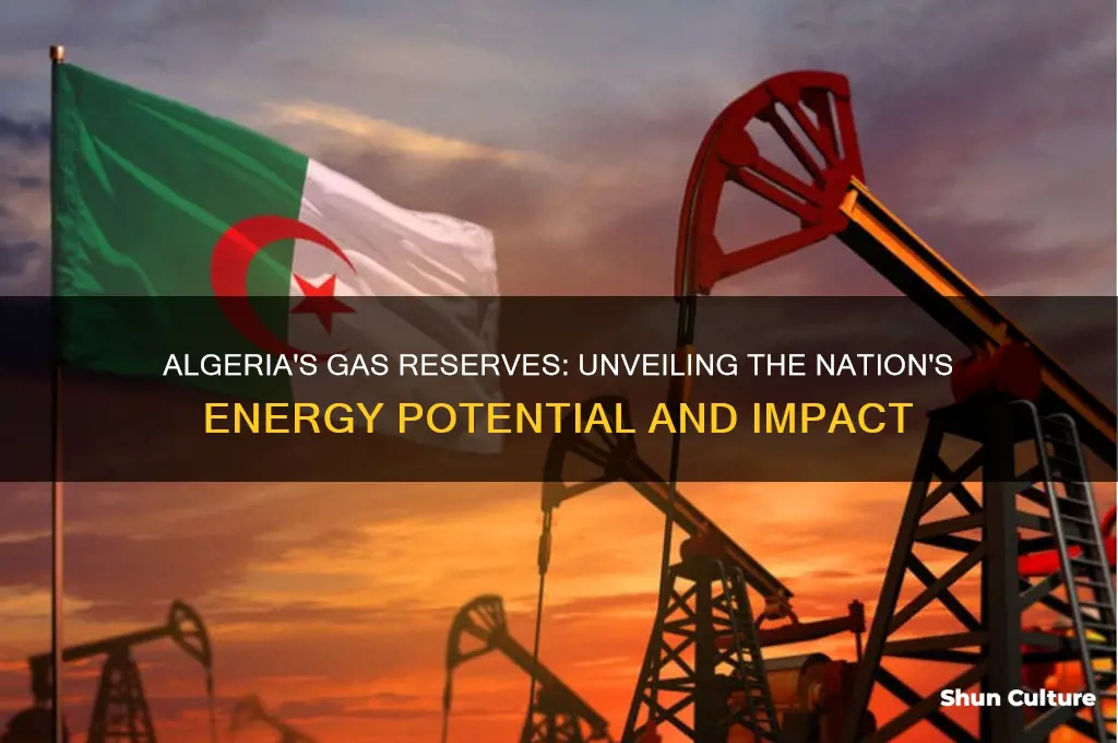 how much gas does algeria have