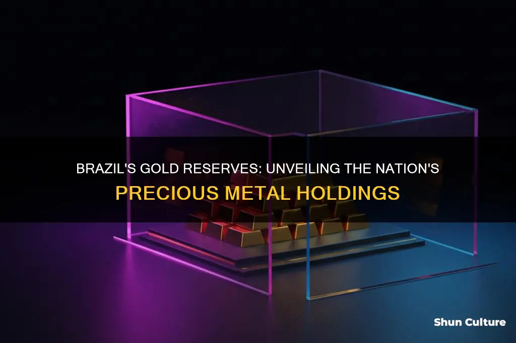 how much gold does brazil have