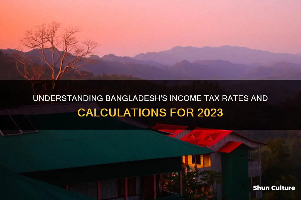how much income tax in bangladesh