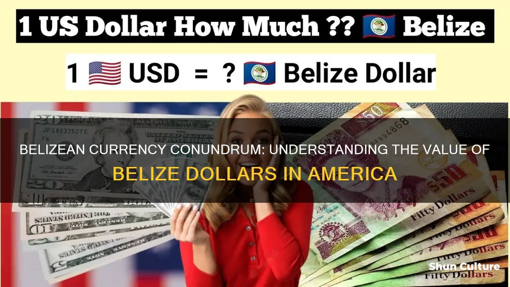 how much is 1000 belize money worth in america