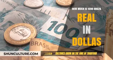 Converting 1200 Brazilian Real to Dollars: Current Exchange Rate Explained