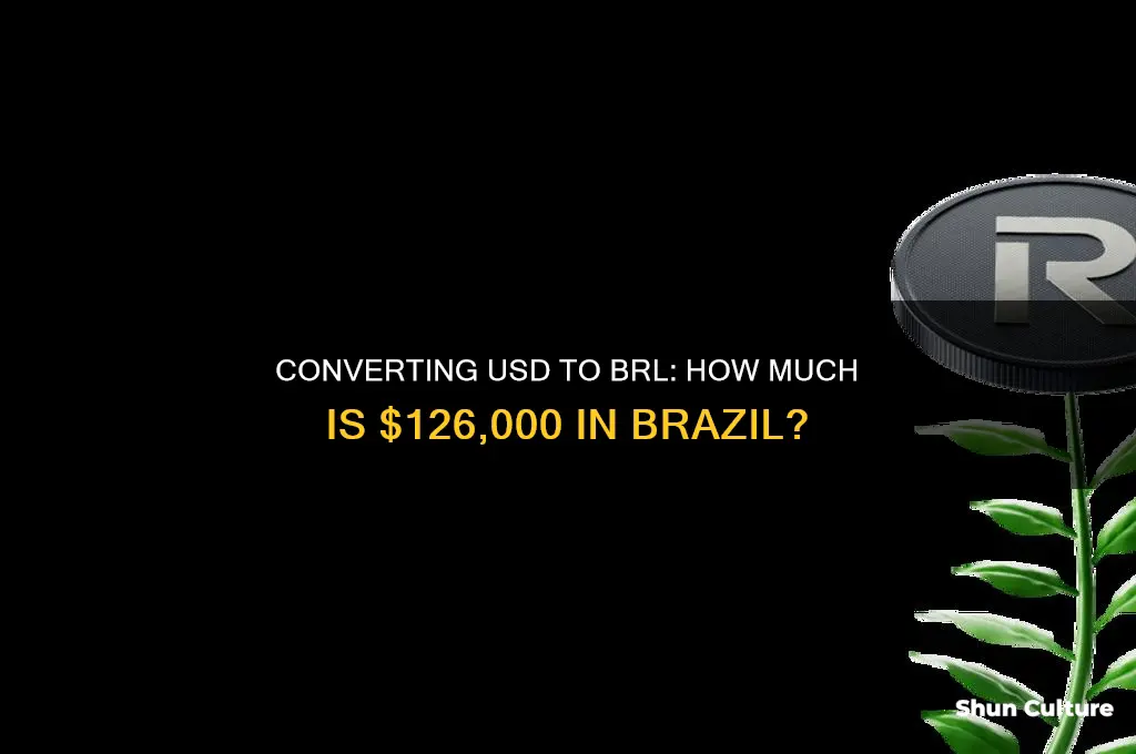 how much is 126 000 u.s dollars in brazil