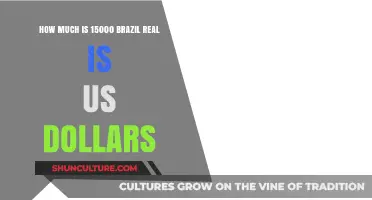 Converting 15,000 Brazilian Real to US Dollars: Current Exchange Rate