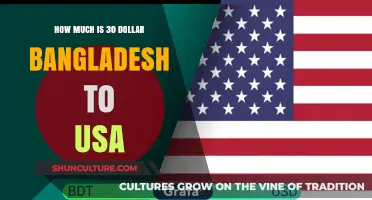 Converting 30 Bangladeshi Taka to US Dollars: Exchange Rate Explained