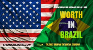 Understanding the Value: Converting $550,000 USD to Brazilian Real