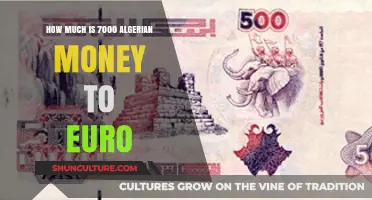 Converting 7000 Algerian Dinars to Euros: Exchange Rate Explained