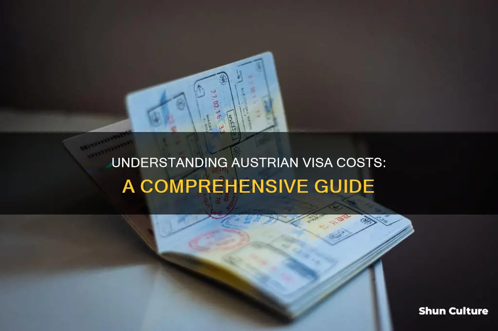 how much is a austrian visa