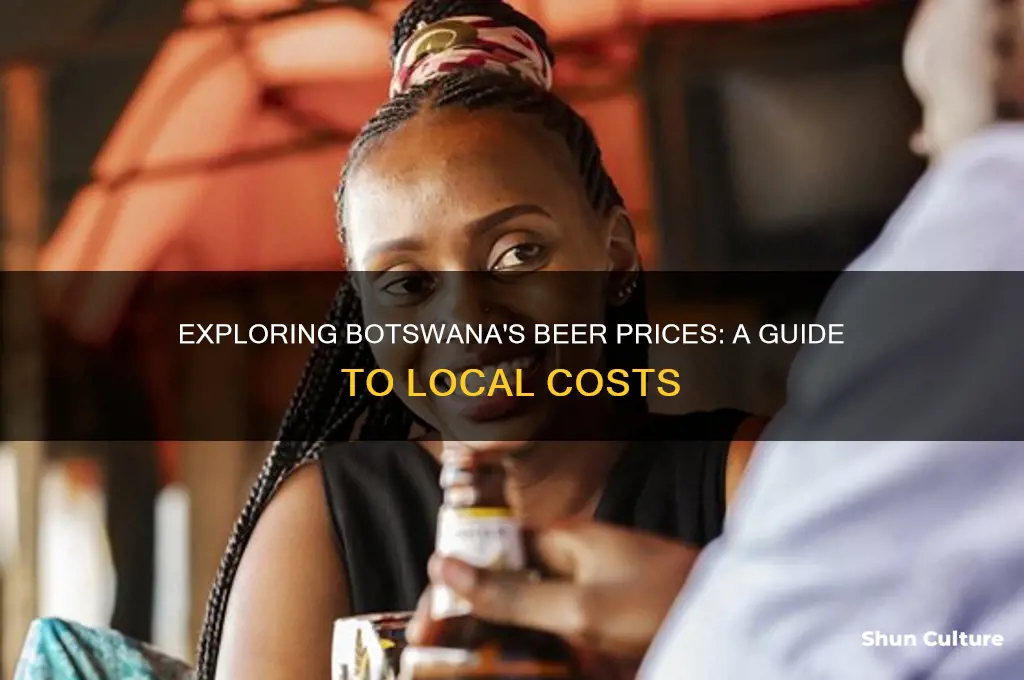 how much is a beer in botswana