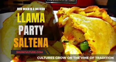 The Salteña Scene: Bolivian Llama Party's Costly Feast