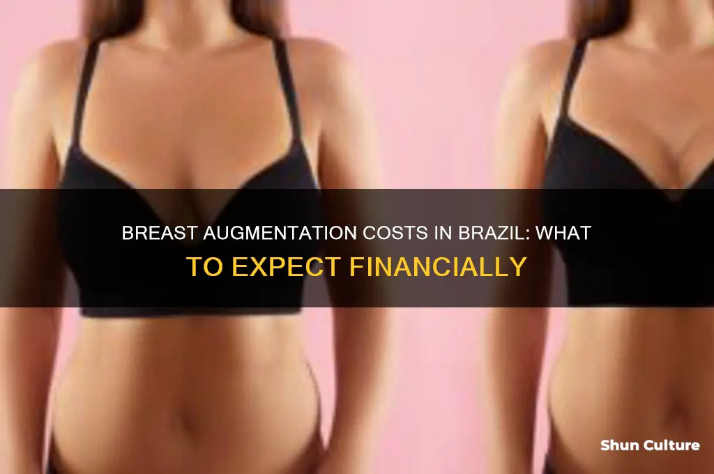 how much is a boob job in brazil