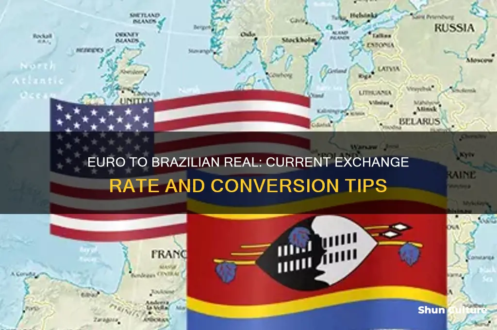 how much is a euro in brazil