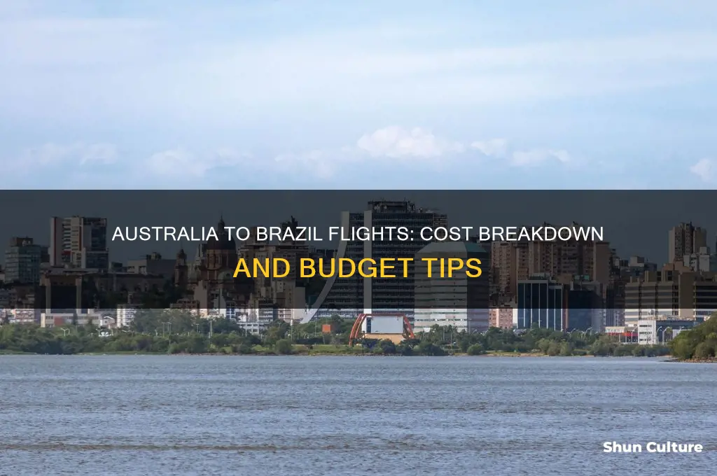 how much is a flight from australia to brazil