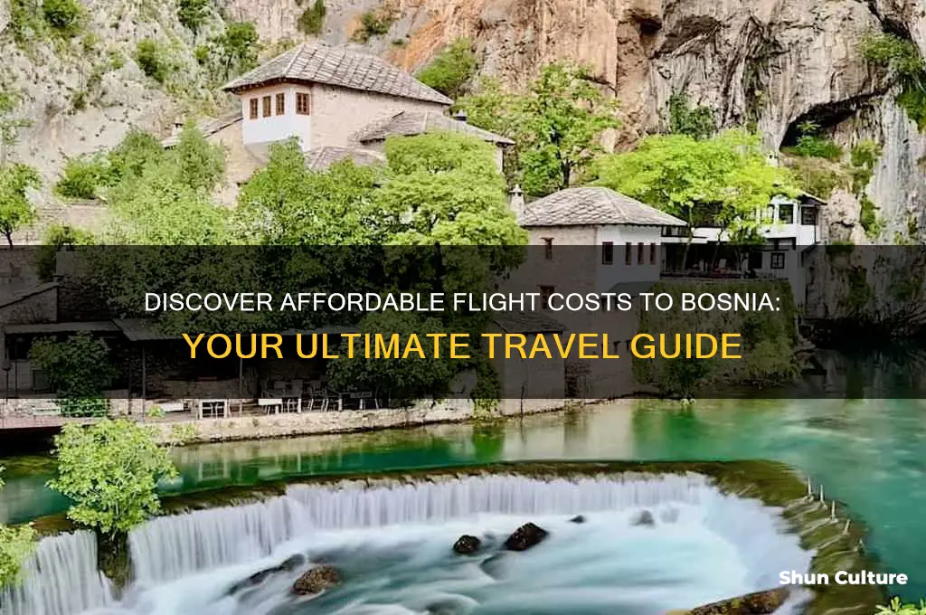 how much is a flight to bosnia