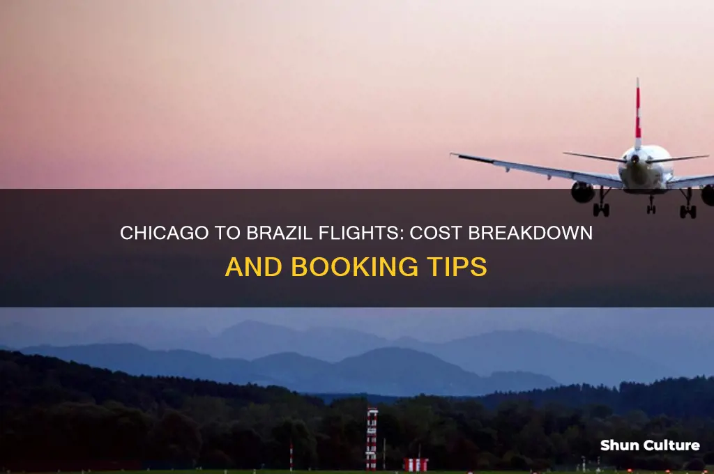 how much is a flight to brazil from chicago