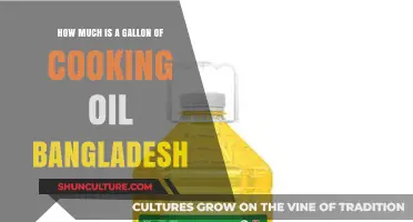 Cooking Oil Prices in Bangladesh: How Much is a Gallon?