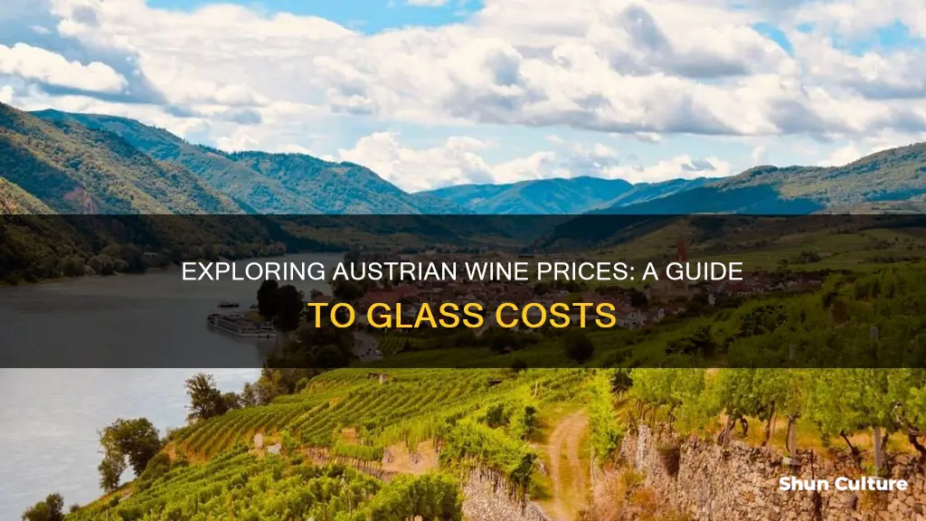 how much is a glass of wine in austria