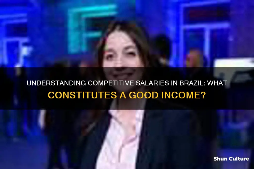 how much is a good salary in brazil