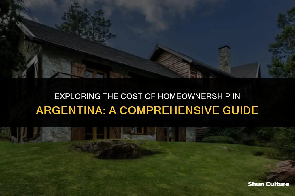 how much is a house in argentina