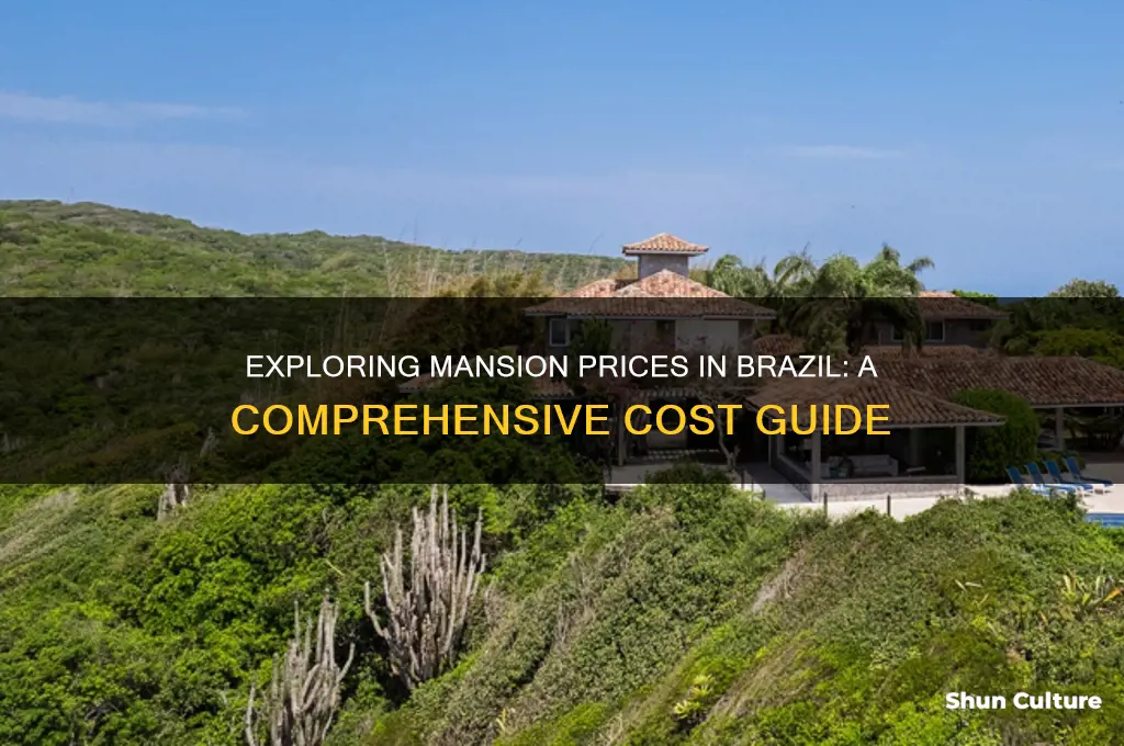 how much is a mansion in brazil