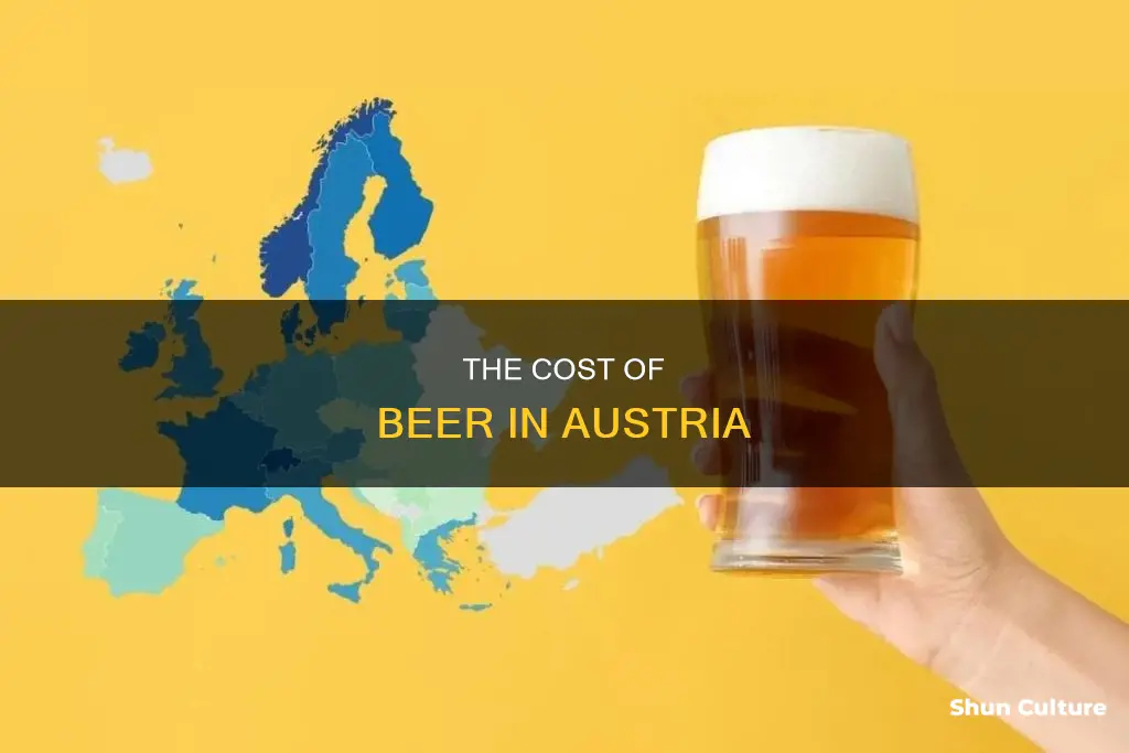 how much is a pint of beer in austria