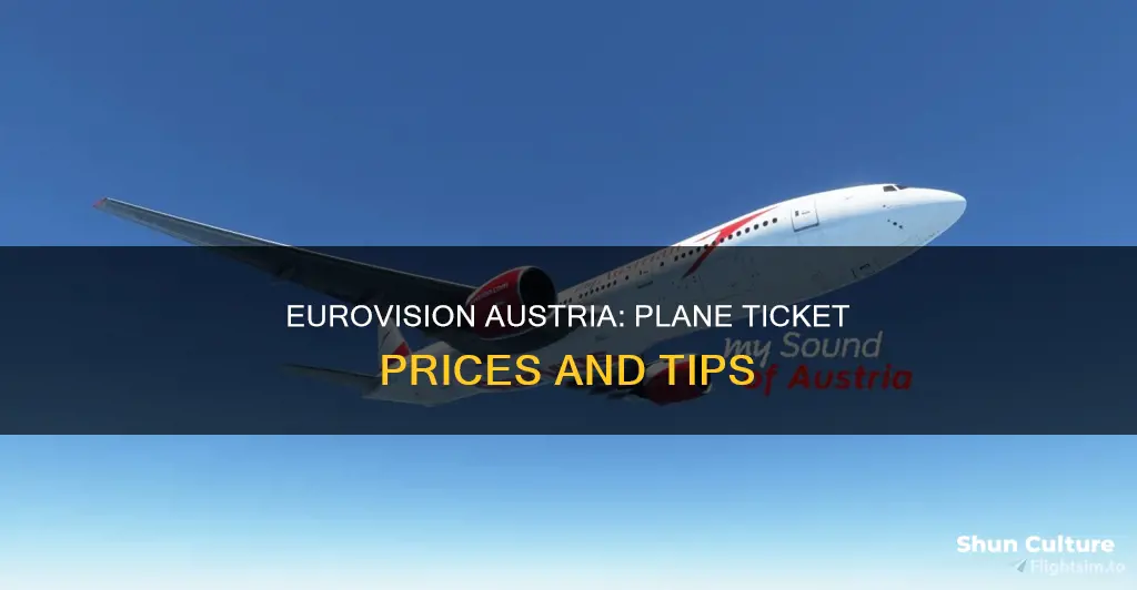 how much is a plane ticket to austria eurovision