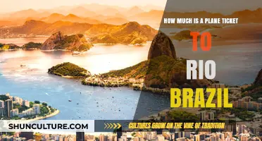Plane Ticket Prices to Rio, Brazil: What to Expect