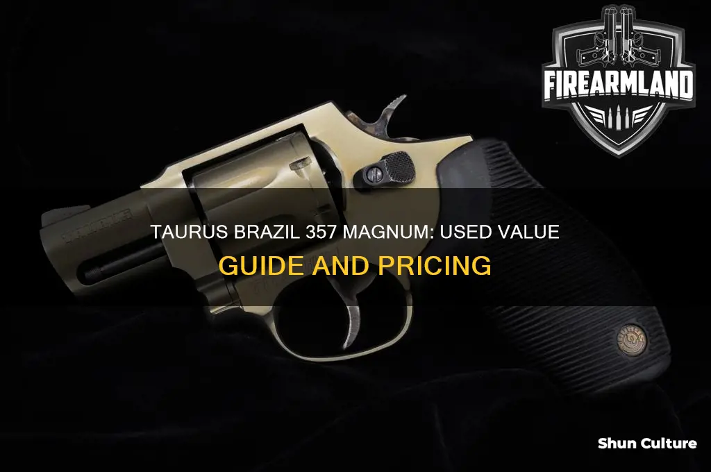 how much is a used taurus brazil 357 magnum worth