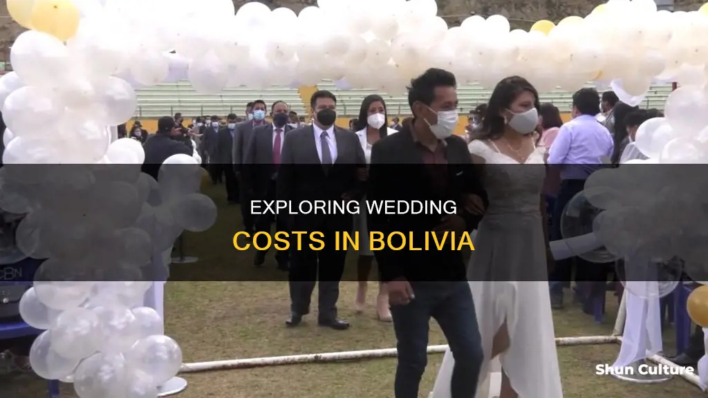 how much is a wedding in bolivia