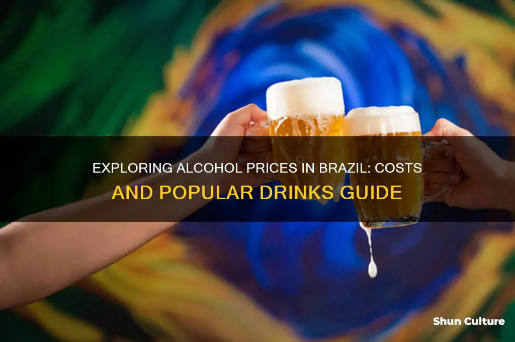 how much is alcohol in brazil