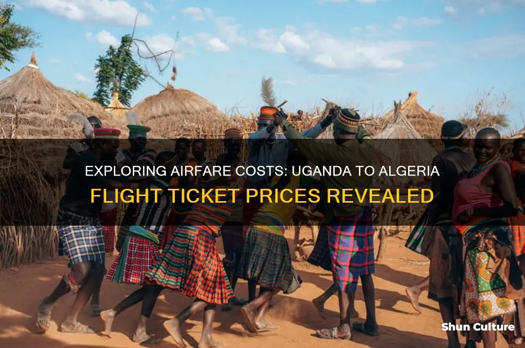 how much is an airt ticked from ug to algeria