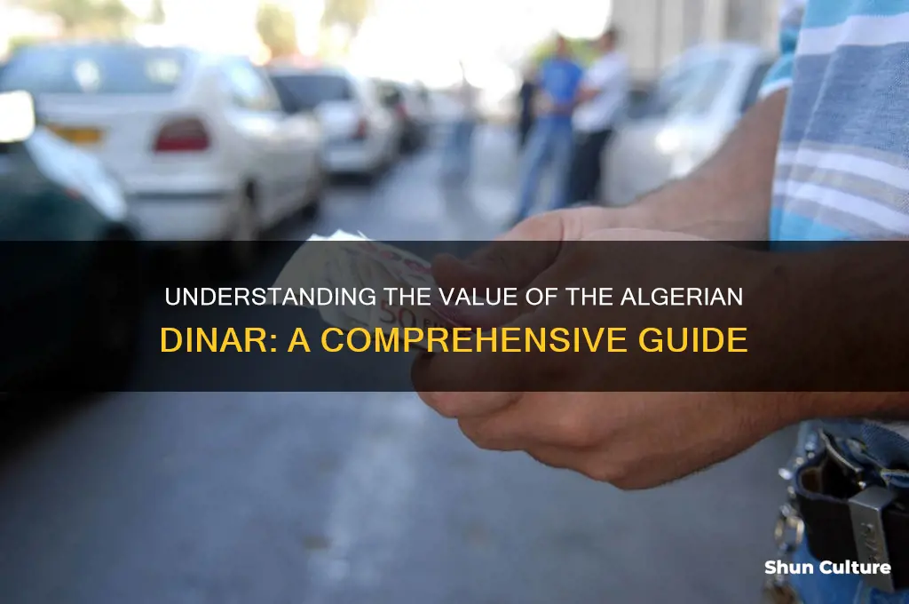 how much is an algerian dinar