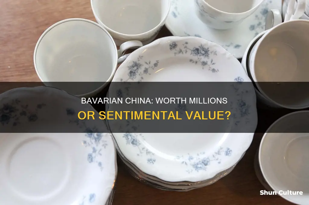 how much is bavarian china worth