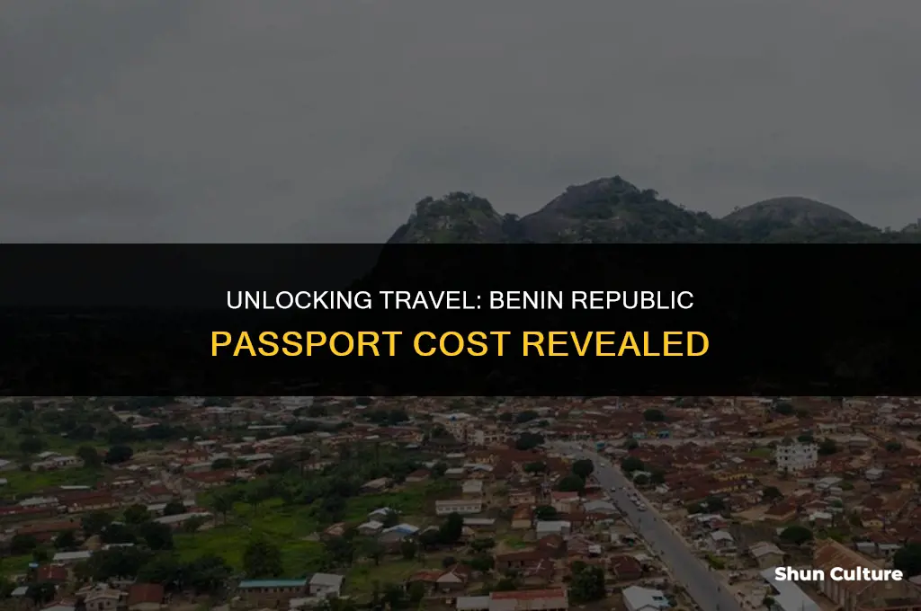 how much is benin republic international passport
