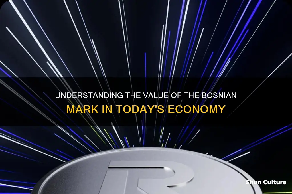 how much is bosnian mark